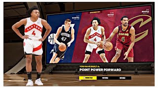 BEST POINT POWER FORWARD BUILD NBA 2K23 NEXT GEN FINISHING 3PT SHOOTING PLAYMAKING DEFENSE