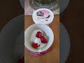 High in Vitamin C strawberries with SO light coconut cool whip