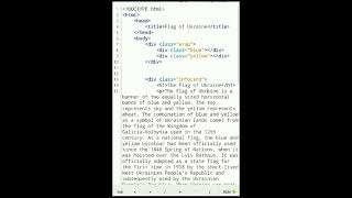 Famous #shortvideo#flag_of_Ukraine_coding#HTMLCSS how to step by step coding for beginners flag of Ukraine Net Worth