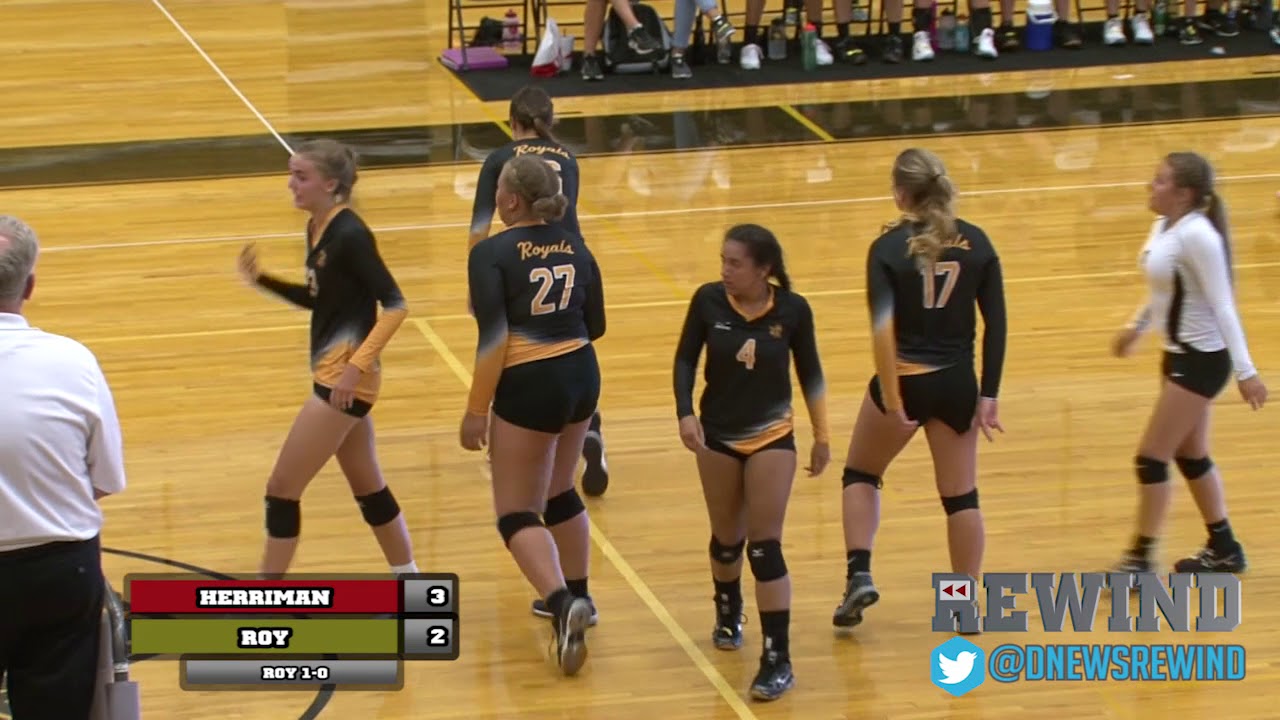 High School Rewind Herriman Roy (Volleyball) {82417} YouTube