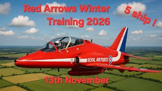 Celebrity Red Arrows Winter Training 2026 13 November 2025 #redarrows #rafwaddington #raf #airforce #uk #pilot Net Worth