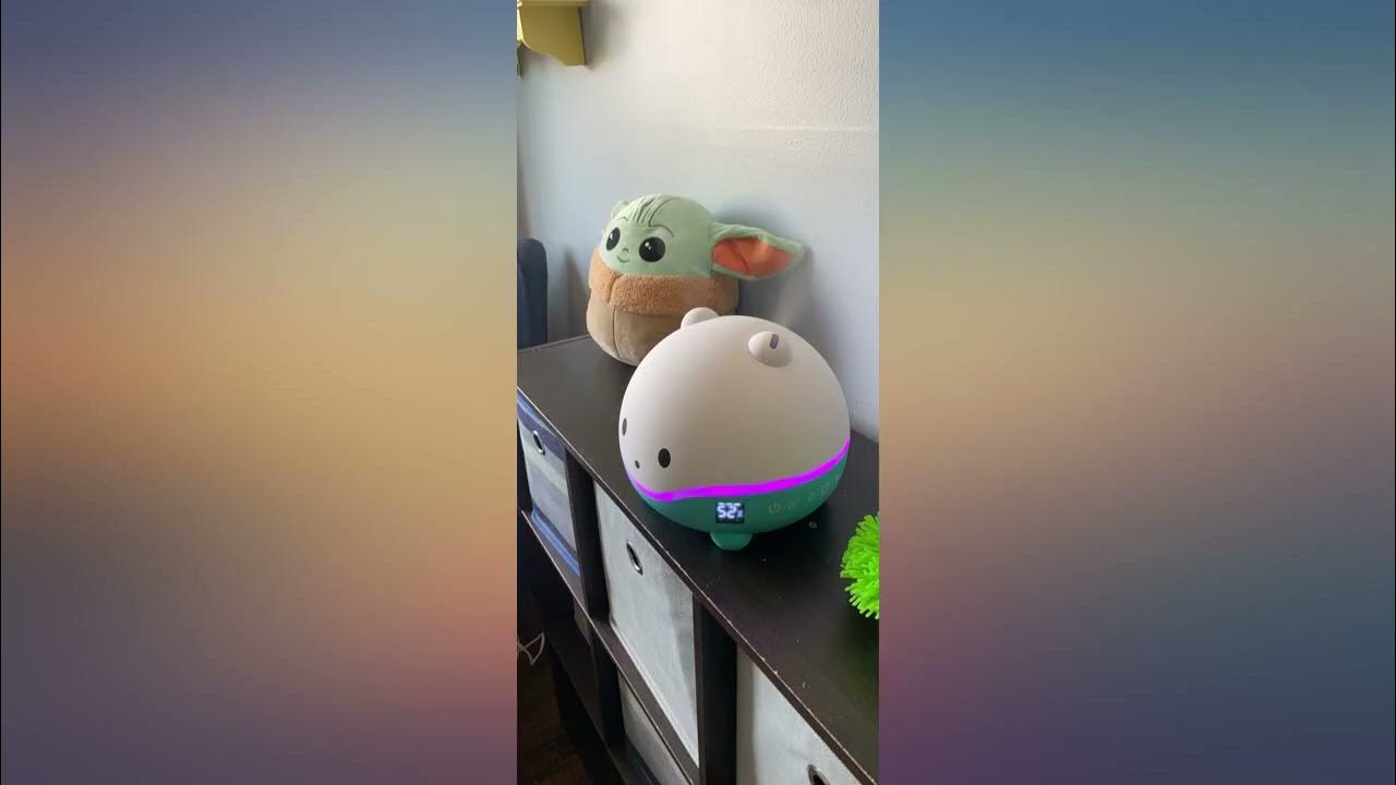 LittleHippo WISPI Humidifier, Diffuser and Night Light for Children