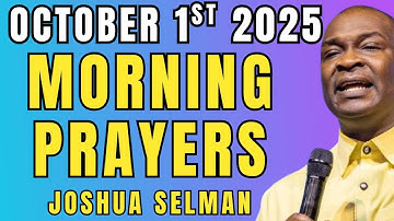 Morning Prayer October 1st 2025 #joshuaselman #prayer #live