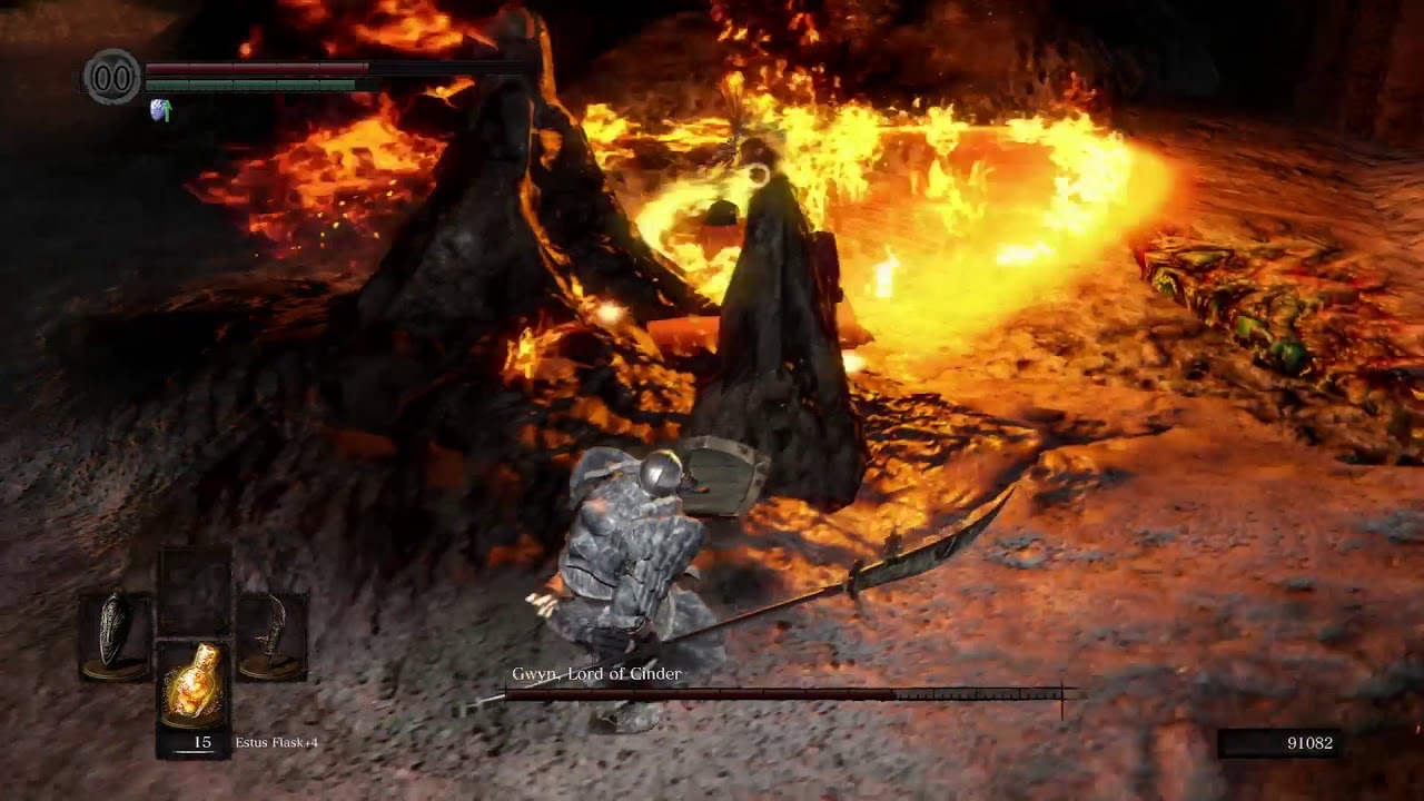 Dark Souls Remastered - Gwyn, Lord of Cinder - YouTube - Dark Souls Remastered Soul Of Gwyn
