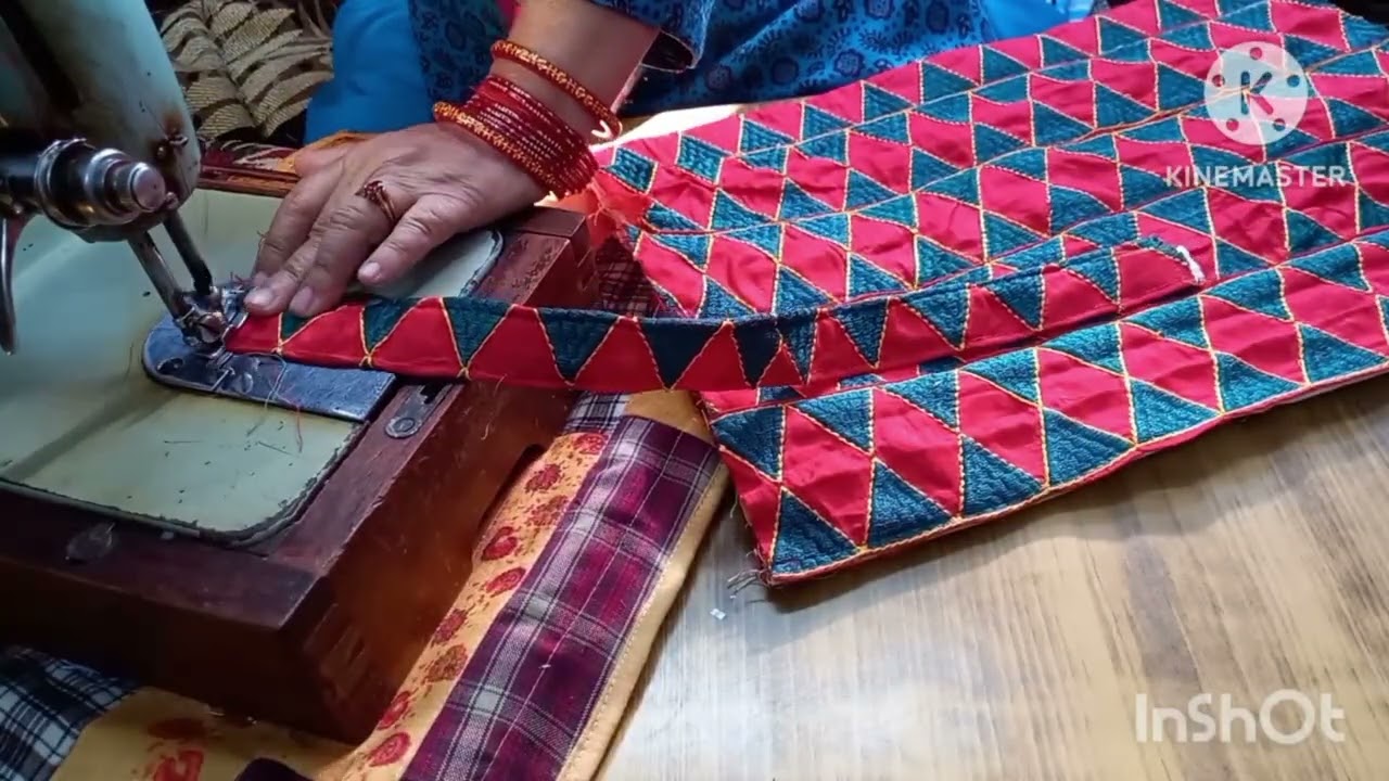 Silai stitching purane kapdon aur purani Les aur Bori say Banaya Gaya thaila