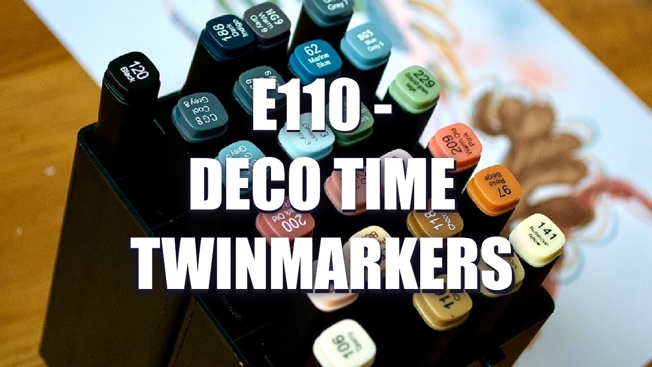 E110 Déco Time Twinmarkers YouTube