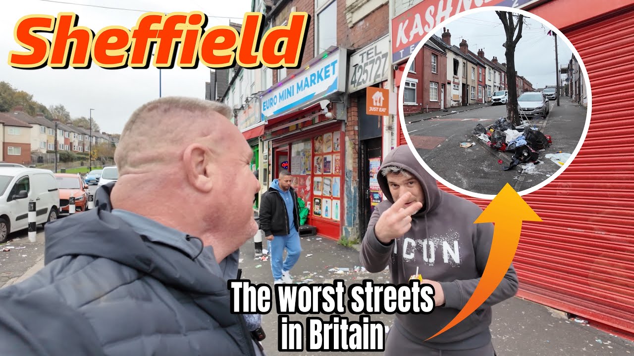 ШЕФФИЛД - Пейдж-Холл Улицы кишат вредителями!