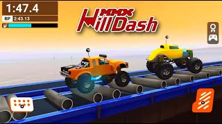 MMX HILL DASH: El Trophy Truck vs El Monstruo vs El Corredor //Modo Gran Aire- Ciudad-Desierto-Nieve screenshot 4