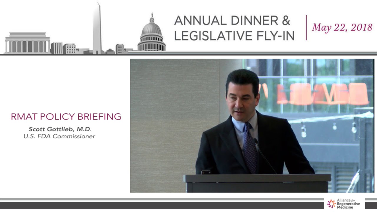 RMAT Policy Briefing with FDA Commissioner
