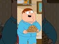 Kid Peter eats a cookie and explodes