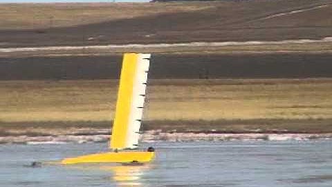 Iceboating St 49 maiden voyage