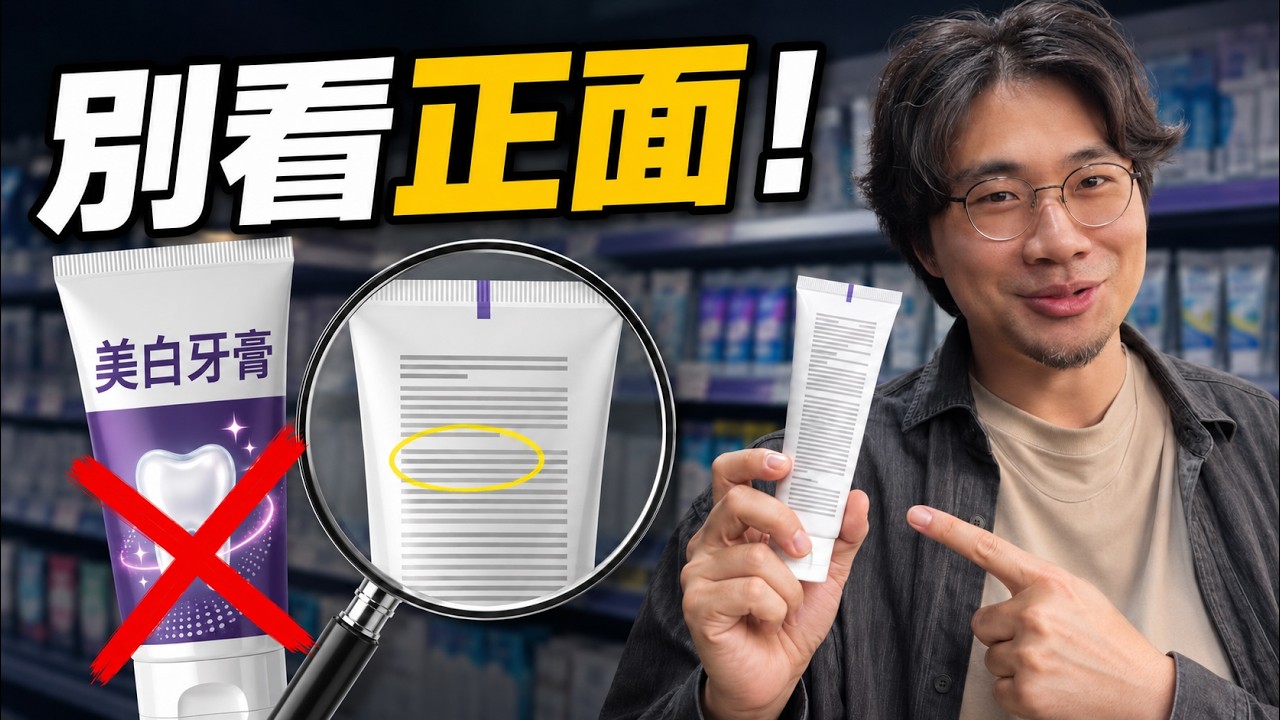 愛喝咖啡、茶必看！牙醫教你從成分表挑對美白牙膏