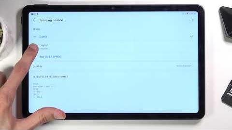 How to Change System Language in HUAWEI MatePad 10.4 – Switch Current Language