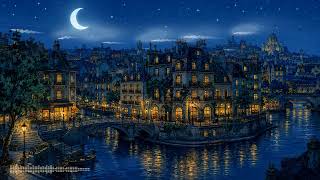 1940s Night by the Seine | Soft Vintage Oldies Playing in Another Room | Relax, Sleep screenshot 1