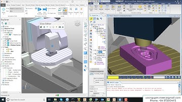 Creater Post Heidenhain 3 & 5 Axis | Tạo post hệ điều khiển Heidenhain cho máy CNC 3 & 5 trục