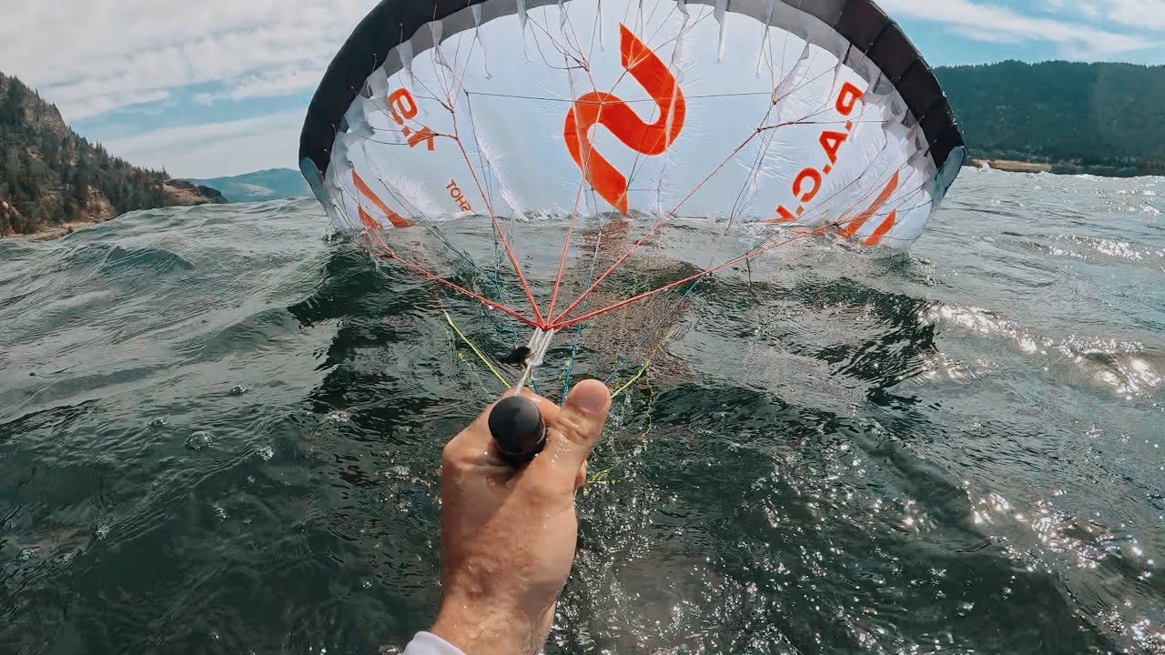 THIS IS WHY YOU NEVER RIG TOO SMALL ON A  PARAWING (ft. Kai Thompson & Sam Light)