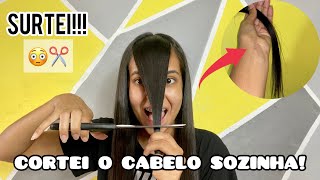 Surtei Cortei Meu Cabelo Sozinha Em Casa Mãe Aos 13