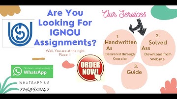 Are You Looking For IGNOU Assignments | IGNOU GALAXY
