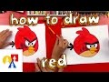How To Draw Red From Angry Birds