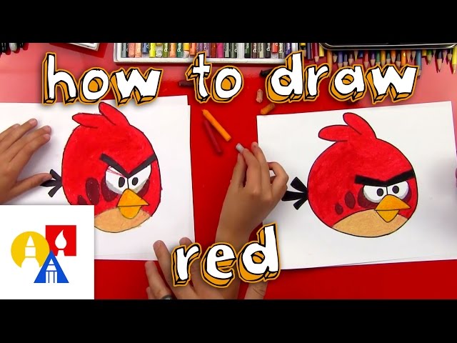 How to Draw Angry Bird - Drawing 3D Red Bird Illusion - VamosART | Bird  drawings, Drawings, 3d art drawing