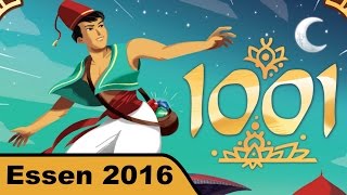 1001 - Brettspiel - Essen 2016 live - English