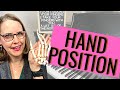 Hand position at the piano 5 foundations of piano technique part 1