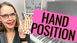 Hand Position at the Piano: 5 Foundations of Piano Technique, Part 1