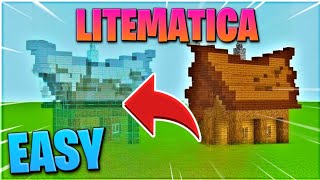 How To Make LITAMATICA In MCPE  BEDROCK Hologram #litematica #Schematic