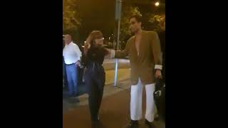 DAMIANO SAVES VICTORIA FROM A MOTORCYCLE!(MANESKIN)