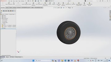 ✈️Designing an Aircraft Wheel in Solidworks#solidworks #boeing777 #wheel @Free_cad_tutorial