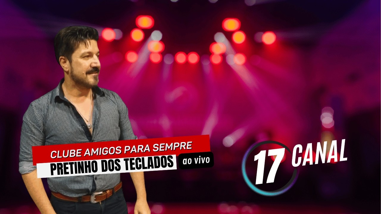 Bailão da Terceira Idade Amigos Para Sempre 💃🕺 | Show ao Vivo com Pretinho dos Teclados