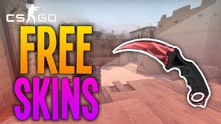 HOW TO GET CS:GO SKINS FOR FREE!!! - (STILL WORKING) (CS:GO)
