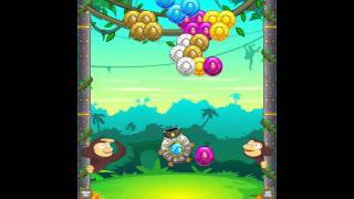 Jungle Monkey Bubble Shooter Android gameplay screenshot 1