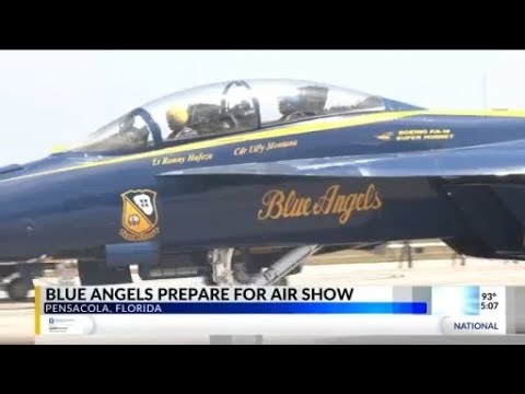Blue Angels prepare for record crowds at Pensacola Beach Air Show
