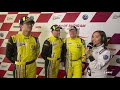 LMP2 AM Post Race Interview - 4 Hours of Buriram