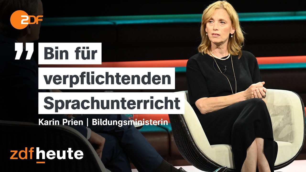 Bildungsdebatte: Deutsch-Kenntnisse ein immer größeres Problem? | Markus Lanz vom 26. Juni 2025