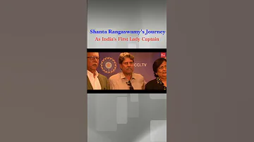 India क First Women Cricket Captain Shanta Rangaswamy Inspiring Cricket Journey 