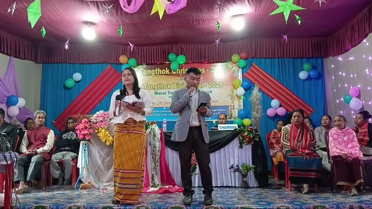 Tongthok Christmas ni salo warship service songs Tk Satyranjan Debbarma Bk Rujina Debbarma 25,12,25
