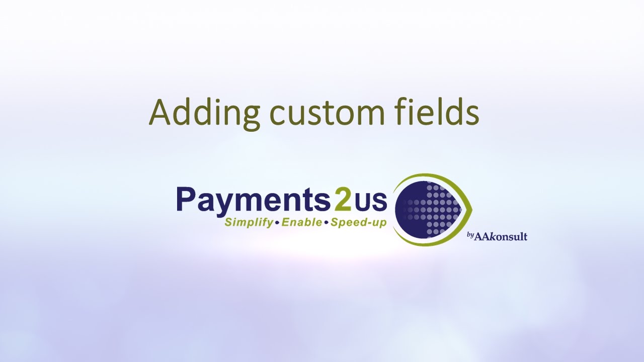 Adding Custom Fields - YouTube