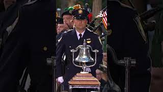 Trump, Harris shake hands at 9/11 ceremony in New York City