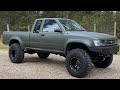 Incredible transformation of a 1990 toyota pickup