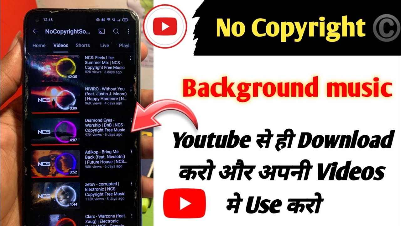 How to use No Copyright background music download no copyright