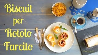 Biscuit per Rotolo Farcito ~ Ricetta di Luca Montersino