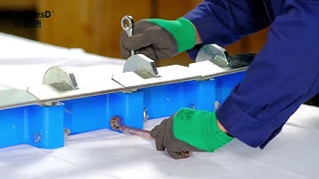 Secondary  Belt scraper with  tungsten carbide