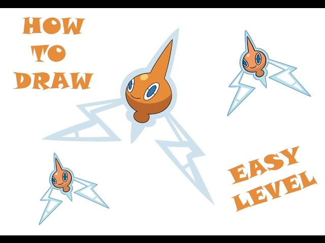 How to Draw - Pikachu - Pocket Rotom