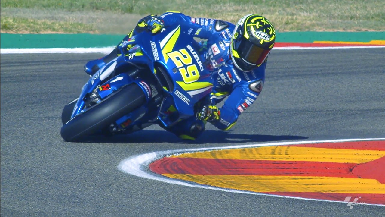 Suzuki in action: 2018 Gran Premio Movistar de Aragon