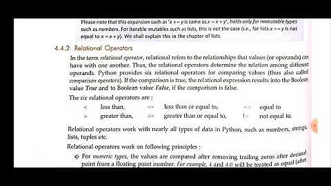 relational operators in Python by Dr Surya Pratap Singh
