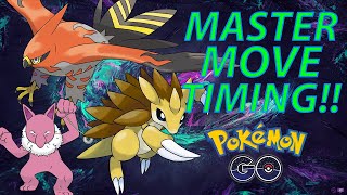 HOW TO MASTER YOUR MOVE TIMING!! | POKÉMON GO BATTLE LEAGUE