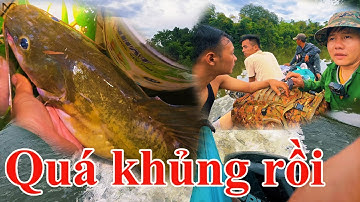 Săn cá lớn rừng ngập nước cùng anh Tâm Lãng Tử và em Hạnh
