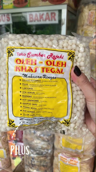 Kacang Bogares, Oleh-Oleh Khas Tegal #shorts